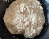 A picture of step 2 of No-Knead Bread.