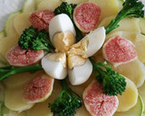 Foto del paso 9 de la receta: Ensalada de patata, calabacín, bimi y brevas