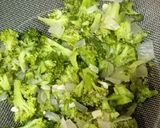 A picture of step 3 of Garlic Broccoli Soup.