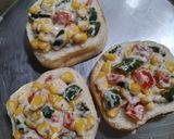 A picture of step 4 of Corn Capsicum Bites.