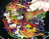A picture of step 6 of Chinese Chicken fried Rice.