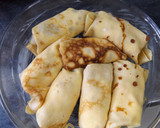 Foto del paso 3 de la receta: Crêpes rellenos de pollo y pimientos asados