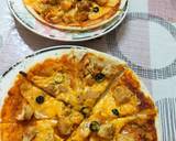 Instant chicken Tikka Pizza in frying pan recipe step 5 photo