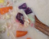 Gambar langkah 5 resipi Bubur Cha-Cha.
