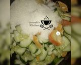 A picture of step 1 of Agwaluma and cucumber juice.