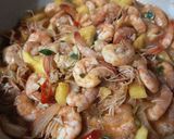 Foto langkah ke 4 dari resep Udang Saus Asam Manis.