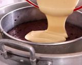 Foto langkah ke 17 dari resep BROWNIES CHEESECAKE CAKE KUKUS | Moist, Nyokelat, Nyuss.