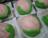 Foto langkah ke 6 dari resep Bakpao Buah Persik.