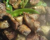 Foto del paso 3 de la receta: Arroz con conejo, costillas y setas