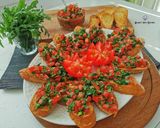 Pas rețetă Bruschete cu rucola și roșii 3 fotografie