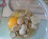 Telur dadar bakso langkah memasak 2 foto