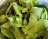 A picture of step 2 of Green Rice.