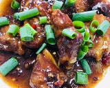 Hình bước làm 3 của món Sườn non sốt me