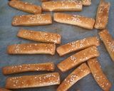Túrós szezámmagos rúd recept fázis 3 fotója