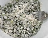 A picture of step 6 of Scallion Pancakes.