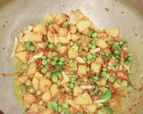 A picture of step 1 of Vegetable Rice.