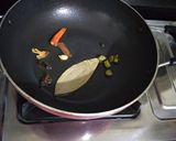 A picture of step 1 of Kaang Biryani.