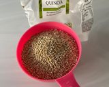 A picture of step 1 of Quinoa ladoo.