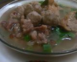 Foto langkah ke 5 dari resep Bakso Komplit Bikin Nambah Terus.