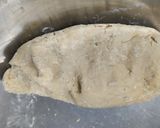 A picture of step 3 of Green peas and paneer paratha.
