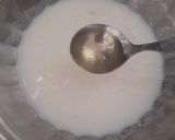 A picture of step 1 of Whole wheat potato bread (yeast free).