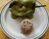 Foto del paso 5 de la receta: Chile relleno de camarones con falso guacamole