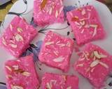 Coconut Rose Burfi (Khopra Pak) recipe step 4 photo