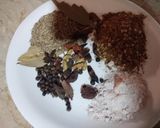 A picture of step 2 of Balochi biryani.