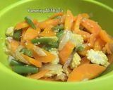 Foto langkah ke 2 dari resep Tumis wortel, buncis dan jagung muda yam2.