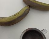 A picture of step 1 of Andra style Banana Patoli.