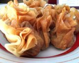 Foto langkah ke 4 dari resep Pangsit goreng isi daging.