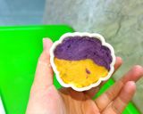 Hình bước làm 4 của món Bánh Trung Thu Khoai Lang 2 Màu