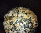 Foto del paso 1 de la receta: Arroz caldoso con espinacas, garbanzos y tofu