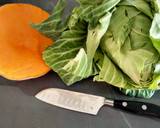 Foto del paso 1 de la receta: Tortitas de calabaza y col
