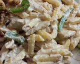 A picture of step 12 of Creamy With Sauce Pasta.