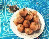 आटे के लड्डू (aate ke laddu recipe in hindi) रेसिपी चरण 3 फोटो