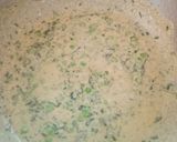 A picture of step 8 of Methi Matar Malai.
