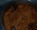 A picture of step 8 of Beef pilau.