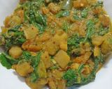 A picture of step 6 of Palak ki sabzi.