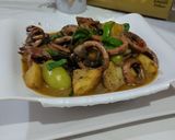 Foto langkah ke 4 dari resep Cumi kentang gurih.