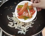 A picture of step 5 of Beef Chilli Dry🥩🌶️.