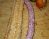 Foto del paso 1 de la receta: Bocadillo de longaniza a la plancha