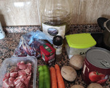 Foto del paso 1 de la receta: Carne con patatas