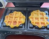 Foto langkah ke 4 dari resep Waffle ubi madu.