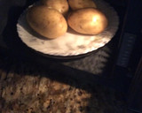Foto del paso 2 de la receta: Patata rellena de espinaca