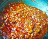 A picture of step 2 of Tomato garlic chutney.