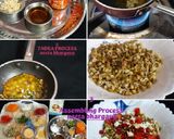 A picture of step 6 of Steamed Sprouts Chaat.