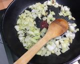 Une image de l'étape 7 de Poulet au citron et poivrons.