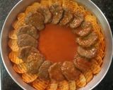 A picture of step 8 of Kofta Casserole with Sliced Vegetables.