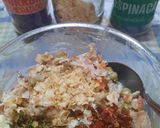 Foto del paso 5 de la receta: Pollo desmenuzado con jardinera